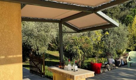 Pose de pergola Lindy - Bollène - ODE Diffusion